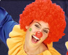 Clown Perücke