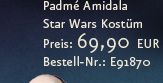 Padmé Amidala - Star Wars Kostüm