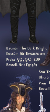 Batman The Dark Knight - Kostüm für Erwachsene