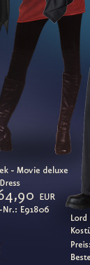 Star Trek - Movie deluxe Uhura Dress