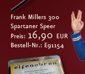 Frank Millers 300 - Spartaner Speer für Erwachsene
