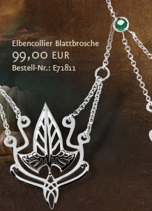 Elbencollier Blattbrosche