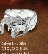Balrog Ring Silber